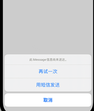 长丰镇apple维修iPhone上无法正常发送iMessage信息