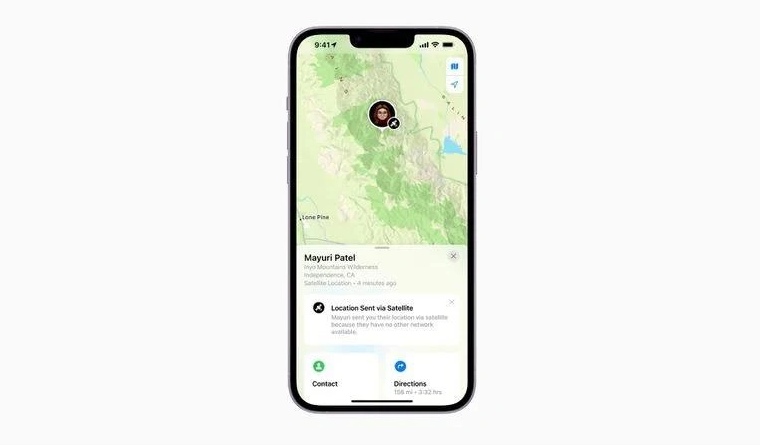 长丰镇苹果14维修分享iPhone14系列中 FindMy功能通过卫星分享位置方法教程 