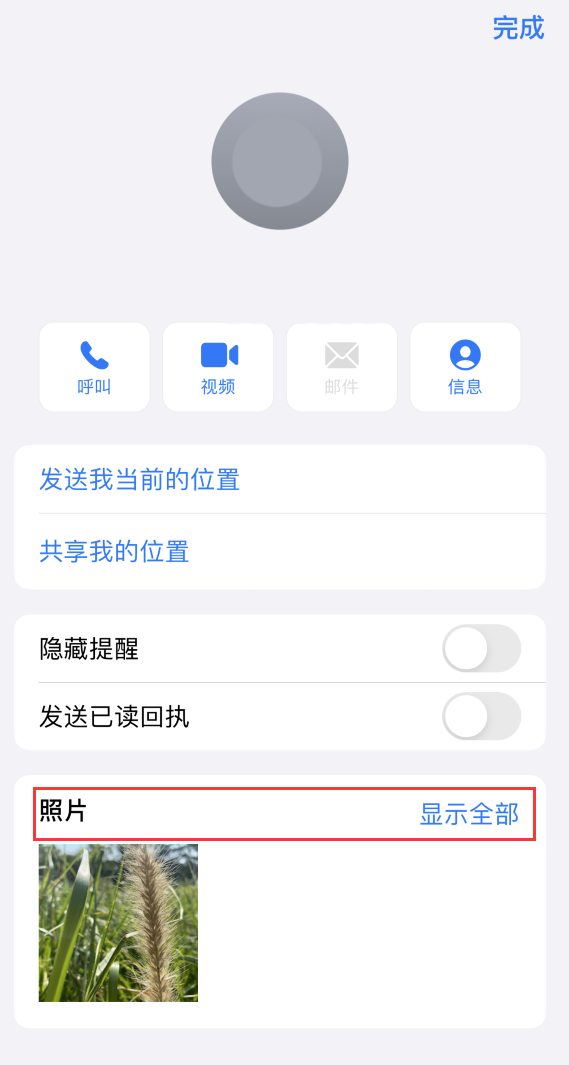 长丰镇苹果手机维修分享如何快速查找 iMessage 信息中的图片等附件 